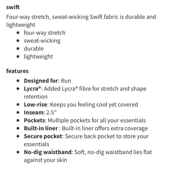 Sz4 Lululemon Speed Up Short 2.5” in Translucence Alpine White Multi/Black EUC - Picture 5 of 12